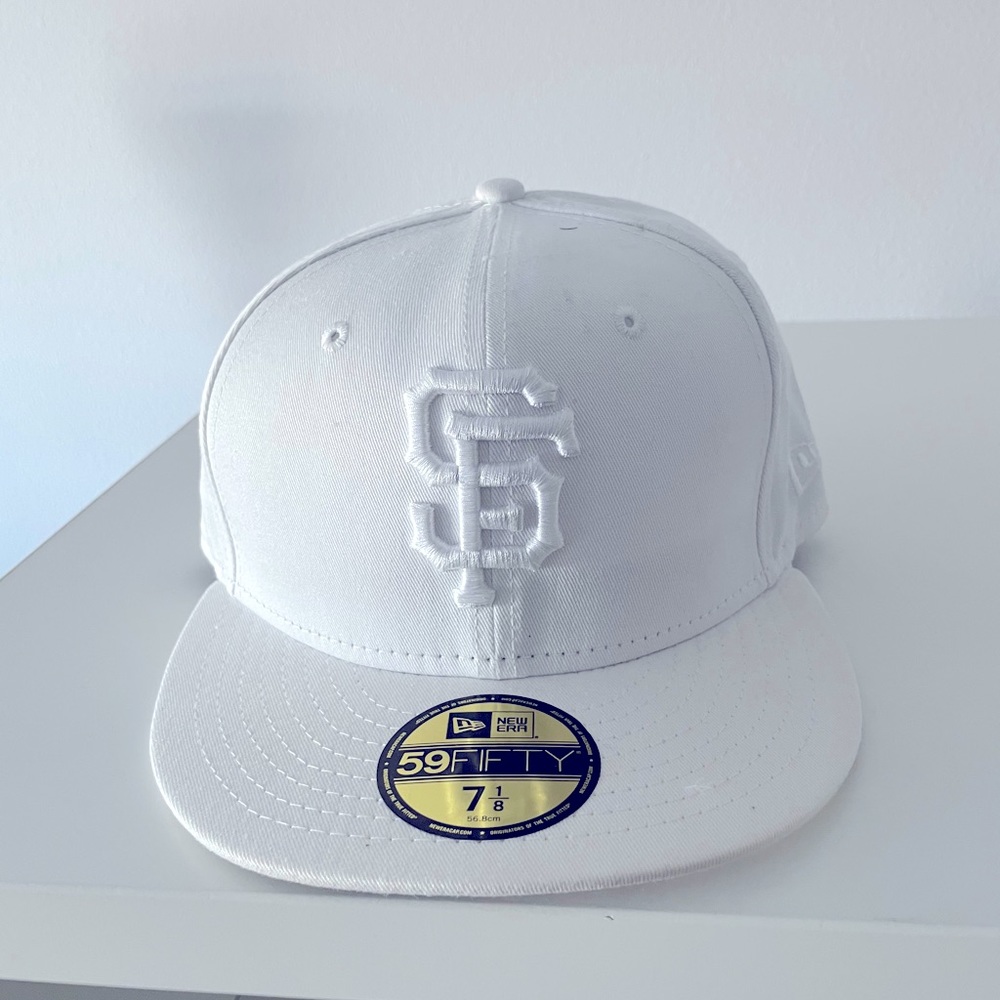 White Baseball hat